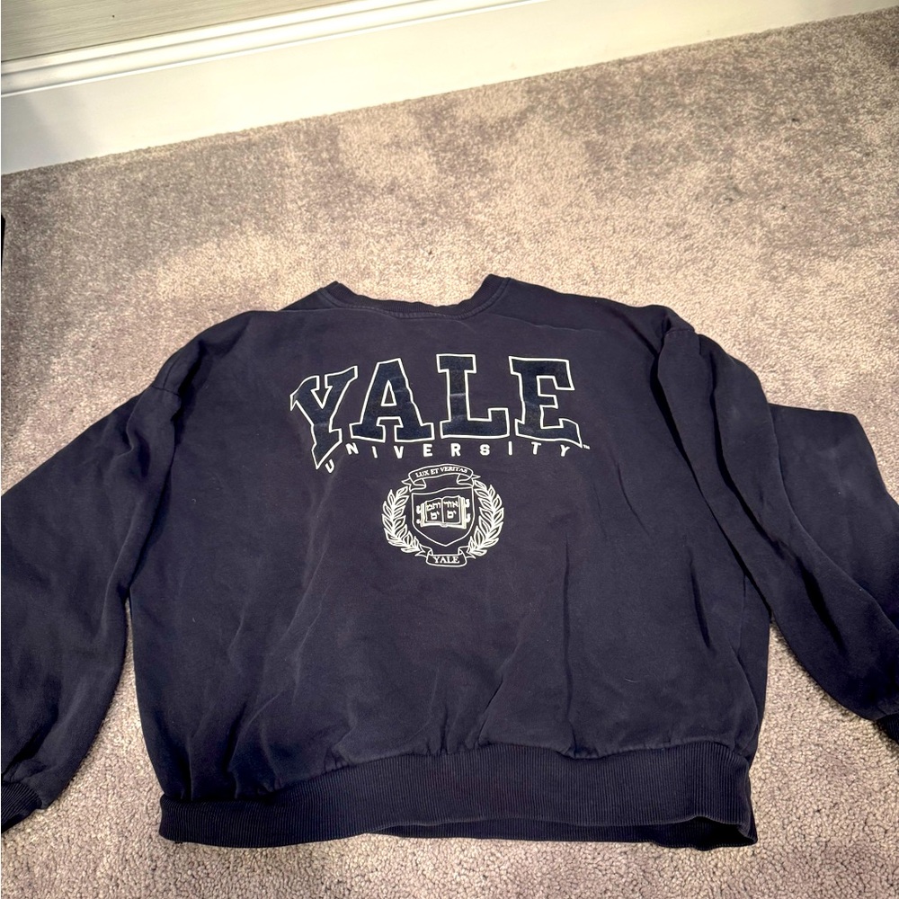 Yale university crew neck